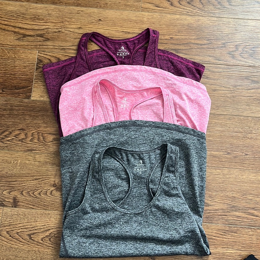 3 pack work out tank tops